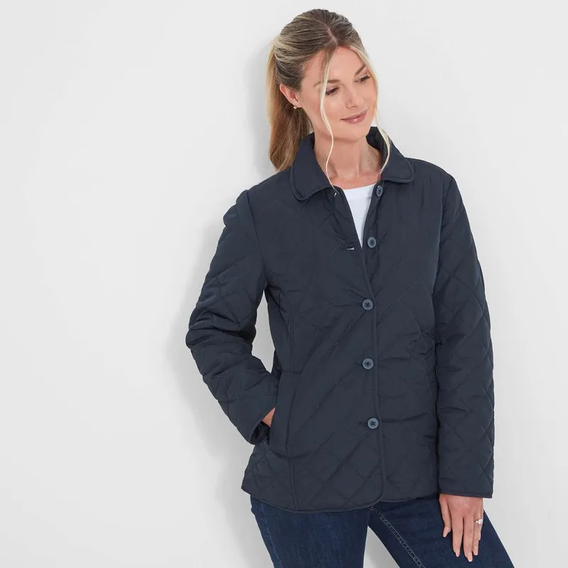 Schoffel Womens Lyddington Quilt Jacket Navy